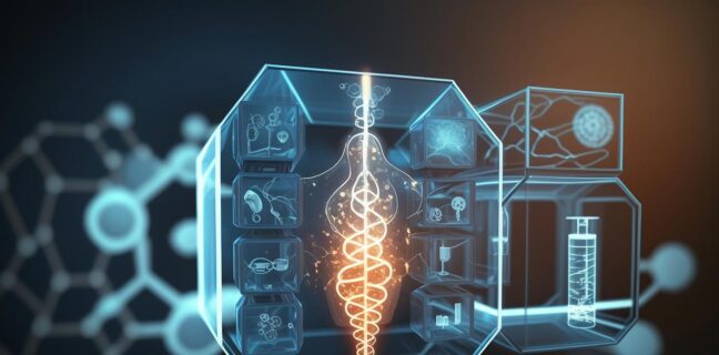 Innovative medicine and technology concepts, Generative AI