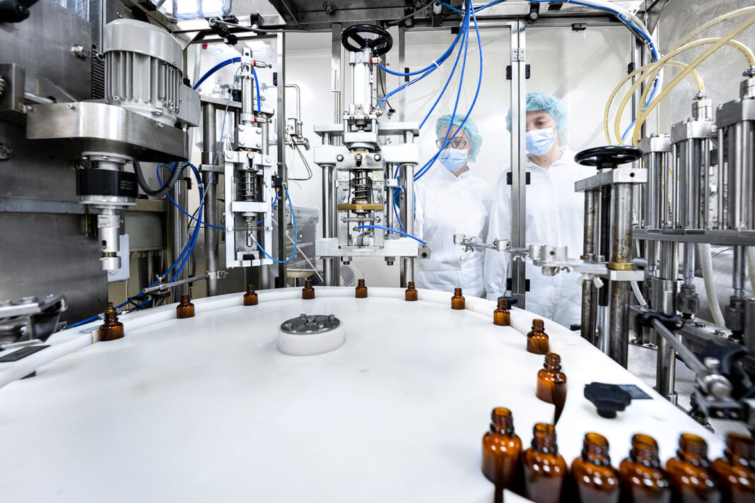 pharmaceutical laboratory, drug manufacturing