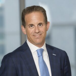 Head shot of Ross Levine, MD, of Memorial Sloan Kettering Cancer Center (MSK), a scientific co-founder of Ajax Therapeutics
